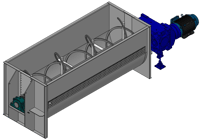 The Young Industries Horizontal Blender
